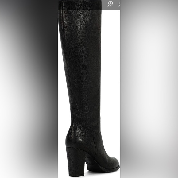 NIB Sabastin Tall Boots In Black Calf Leather - Picture 2 of 4
